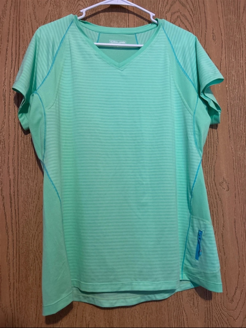 Kirkland Signature Short Sleeve V-Neck Top